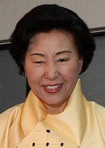 이회창 전 총재 부인 한인옥 여사 별세