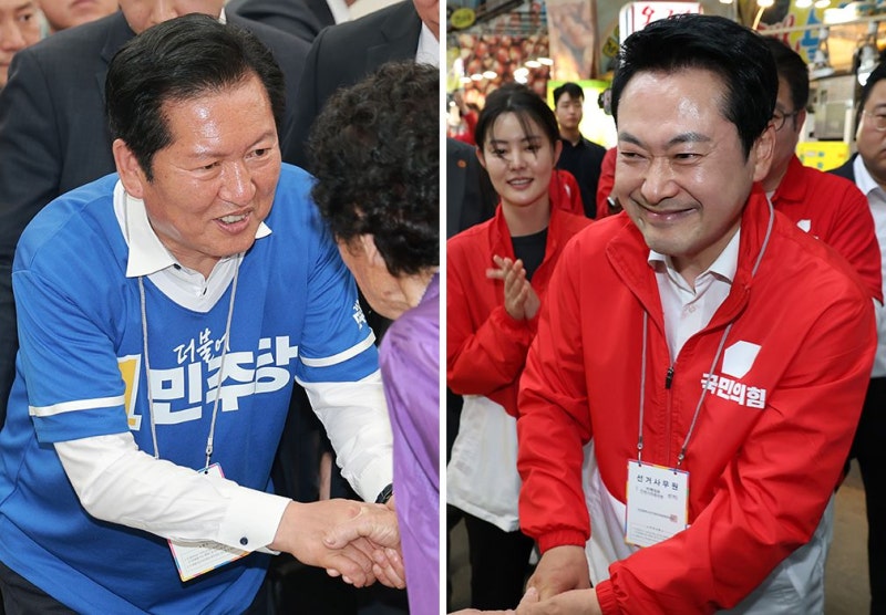 무소속 돌풍 심상찮다…정청래, 5월에만 다섯 번 호남행