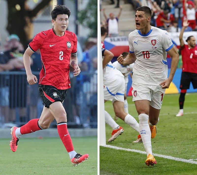 “간장공장!” 한국말 하는 체코 폭격기…철기둥 김민재 뚫을까