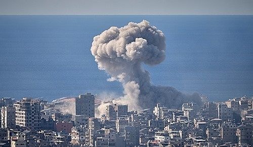 미·이란 종전 MOU 임박 속 <b>이스라엘</b>, <b>베이루트</b> 헤즈볼라 타격
