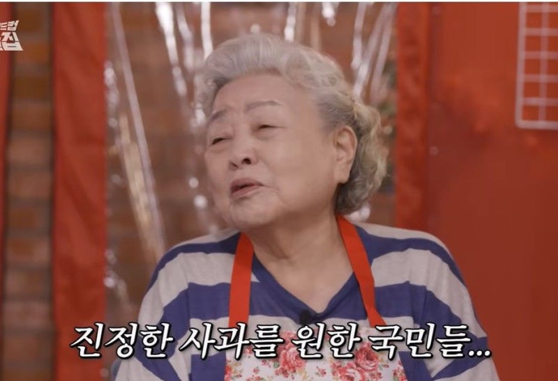 ‘축구 덕후’ 강부자 “홍명보, 눈물이라도 흘렸으면 용서했을 것”