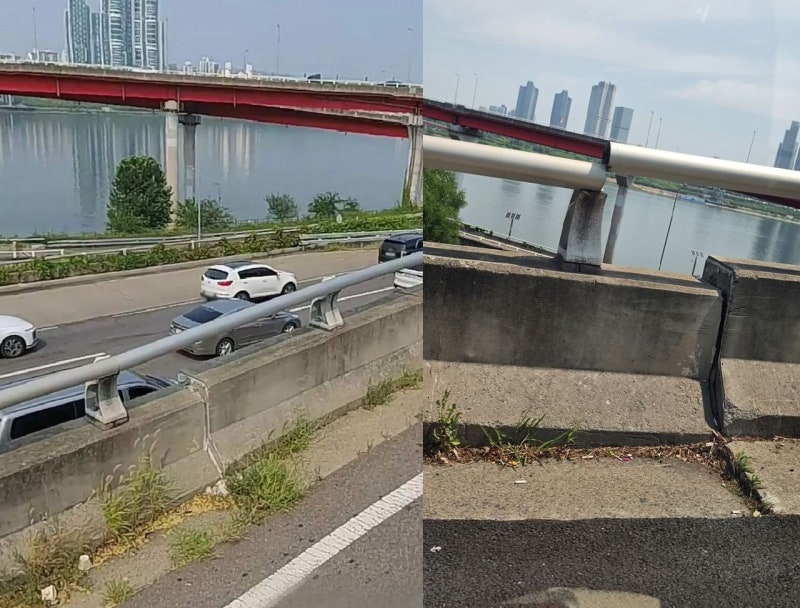 [단독] “1㎝만 어긋나도 문제” 라는데…성수대교 진입램프 9㎝ 단차