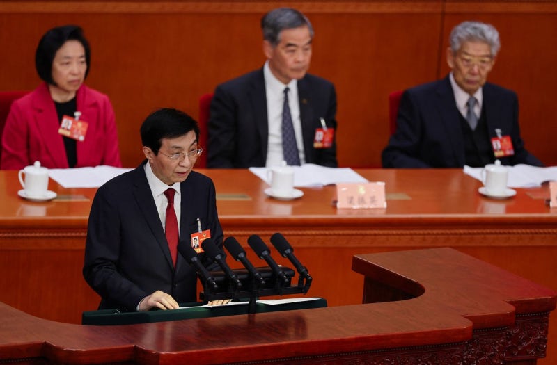 [속보] 北 “<b>왕후닝</b> 정협 주석 이끄는 中대표단 15∼17일 <b>방북</b>”