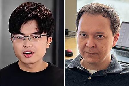 양즈린(왼쪽),살라후트디노프
