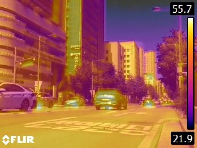 [사진] ‘불판 도로’ 식혀라…쉴 틈 없는 쿨링로드