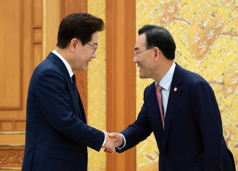 이재명 대통령, 야당 인사들과 골프 회동 친목 도모?