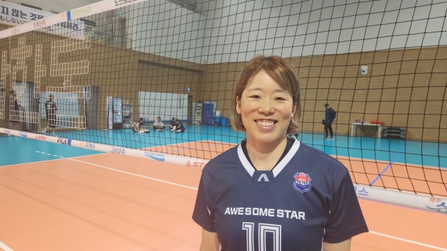 한국 리그에 도전장을 내민 도로공사 우치세토 마미. 기흥=김효경 기자