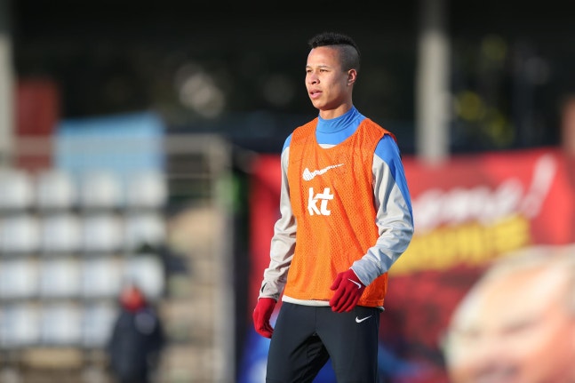 강수일은 다문화 출신으로는 장대일에 이어 역대 2번째로 지난 2015년 축구대표팀에 발탁돼 주목 받았다. 사진 대한축구협회