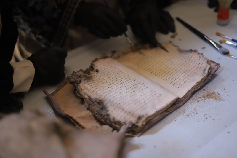 공습에 불탄 수천년 가자의 기억, 디지털로 되살렸다