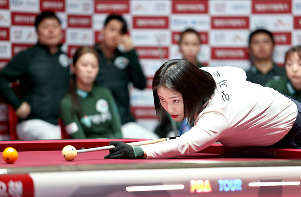 강지은과 사카이 아야코…PBA 팀리그 <b>파이널</b>의 빛나는 ‘조연’