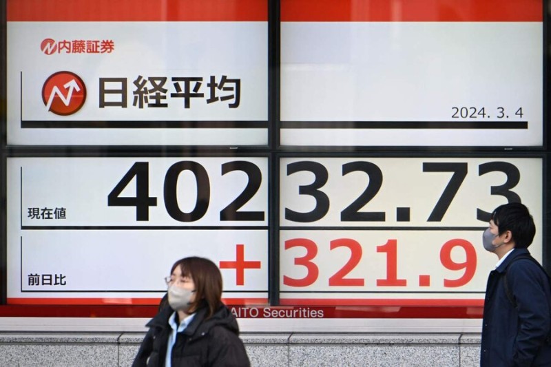 일본 <b>증시</b> 사상 첫 4만 돌파…거품경제 때보다 더 높다