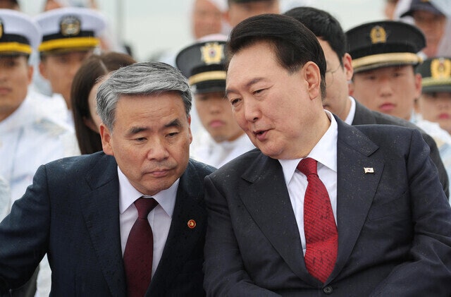 [단독] <b>이종섭</b> 참석할 회의 급조했나…<b>귀국</b> 발표날에야 확정