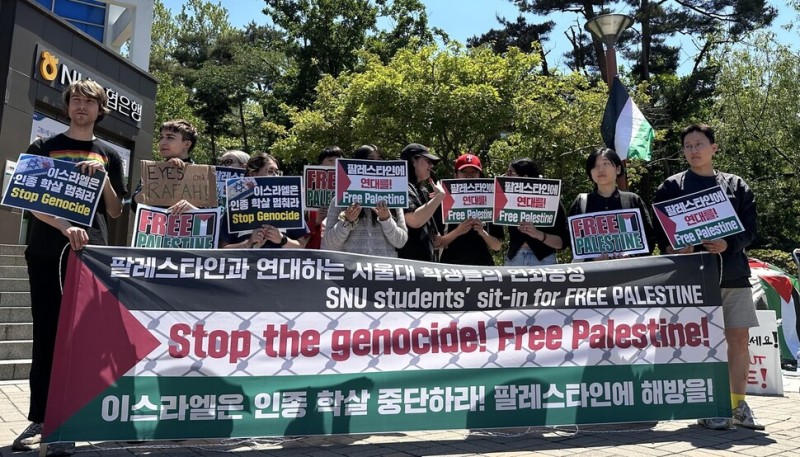 세계 대학가 퍼지는 ‘<b>팔레스타인</b> 연대 시위’…한국서도 신호탄