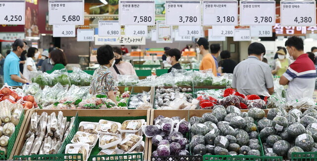 首爾的一家大型商店。Yonhap新聞