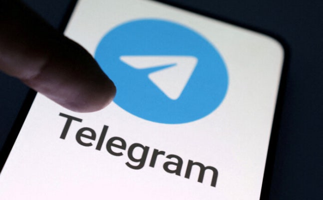 Telegram logo. Reuters