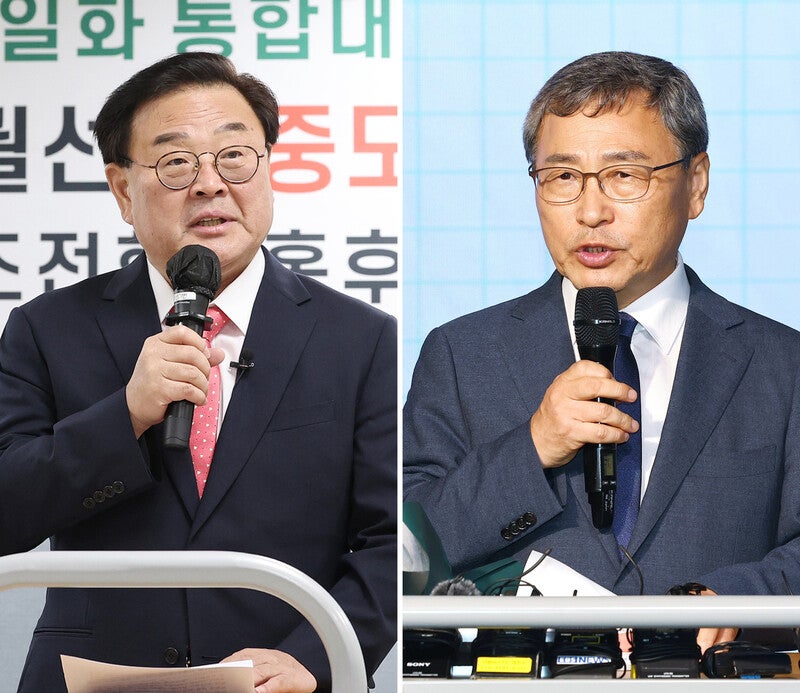 서울교육감 <b>후보</b> 보수 <b>조전혁</b>·진보 정근식 선정