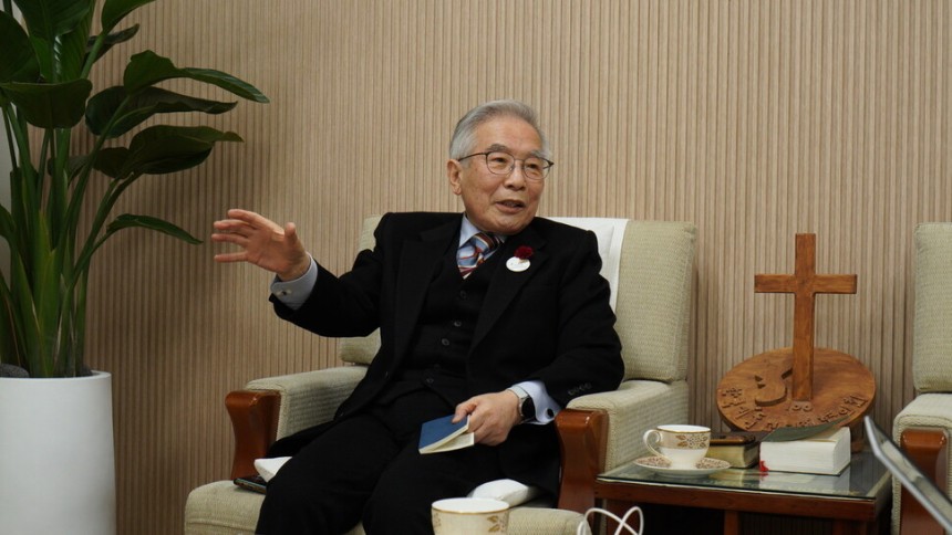 高級長老金·桑（Kim Sang -Geun）牧師建議“不要給基督徒的榮kwang hoon打電話”由韓文基督教教會理事會（NCCK）提供