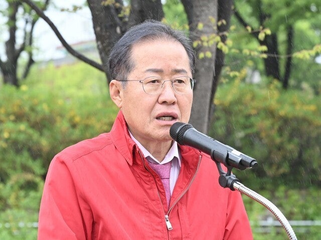 <b>홍준표</b> “사전투표를 왜 폐지하나…임기단축 개헌은 쓸데없는 소리”