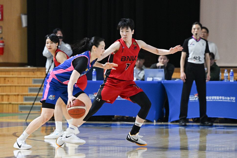 여자프로농구 ‘끝장 승부’…5전3선승제 플레이오프서 첫 5차전