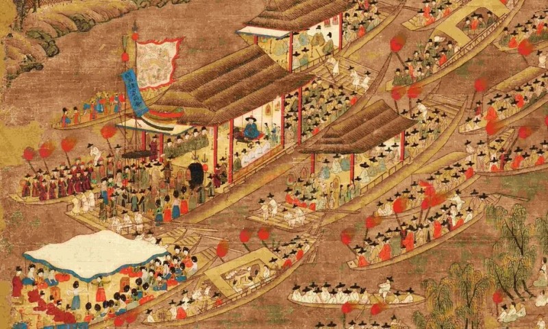 199년 전 평양 과거급제자 축하잔치 담은 병풍 그림 되살아났다