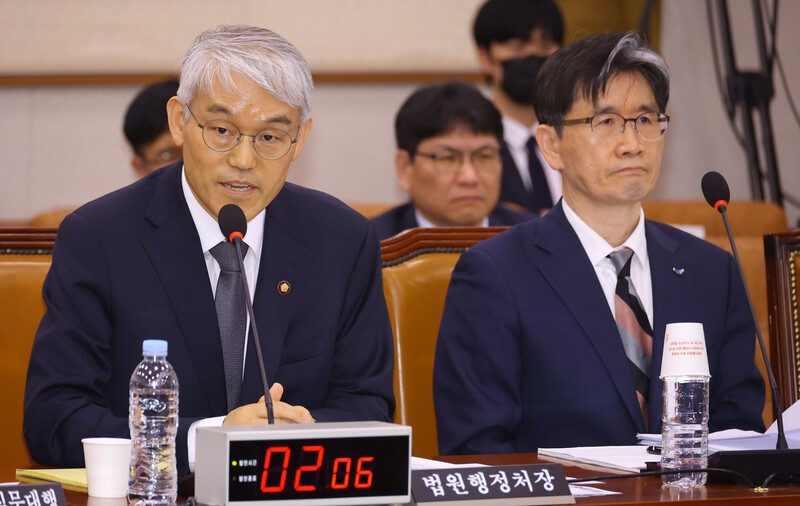 [속보] 대검, <b>법원행정처장</b> “<b>즉시항고</b> 필요” 직후 “검토 중”