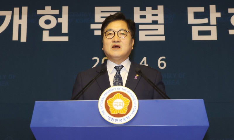 우원식 “개헌 논의 미루자…한덕수가 정국 혼란 야기”