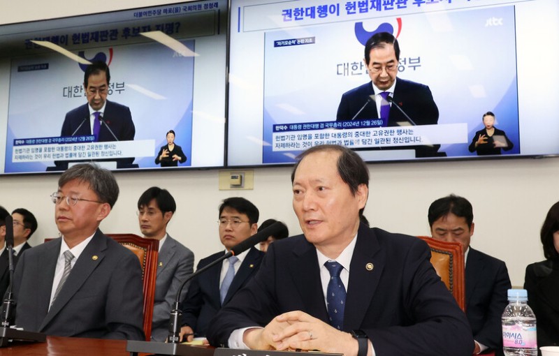 이완규 지명에 커지는 ‘내란 청산’ 목소리…한덕수 재탄핵 요구도