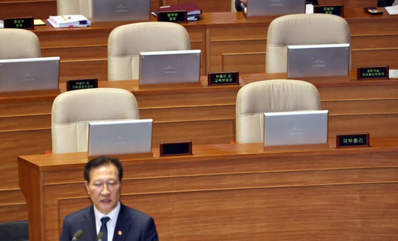 한덕수 ‘대정부질문 불출석’에 우원식 “국민 무시” 질타