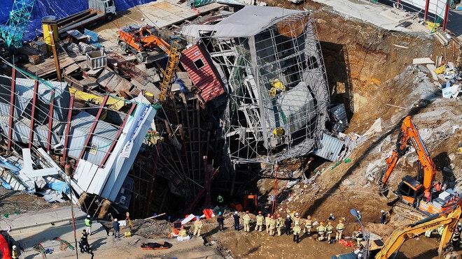 실종된 굴착기 기사는 살아 돌아왔는데…