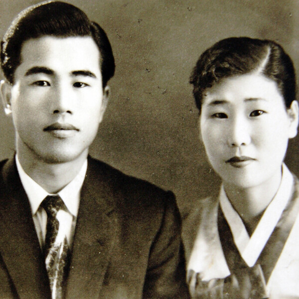 고 하재완 열사와 부인 이영교님의 젊은 시절.이창훈 제공.