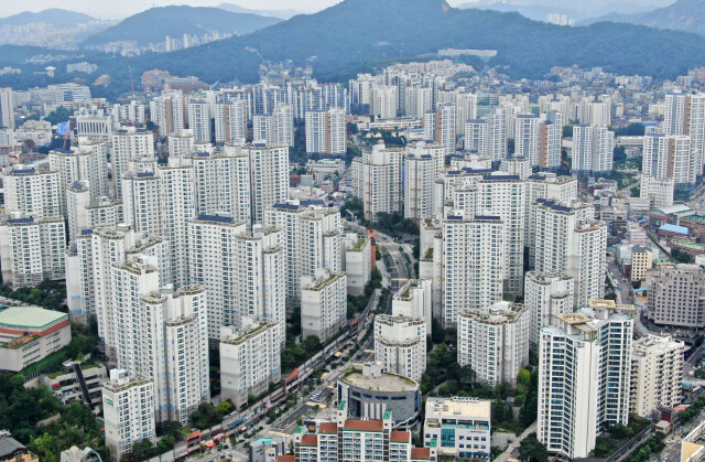 서울 마포구 일대 아파트단지.김명진 기자 