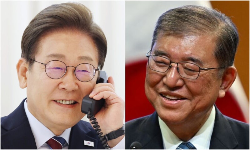 이 대통령, <b>이시바 총리</b>와 첫 <b>통화</b>…“성숙한 한일 관계 만들자”