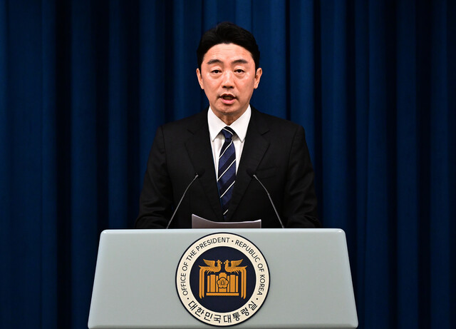 강훈식 대통령 비서실장. 대통령실사진기자단