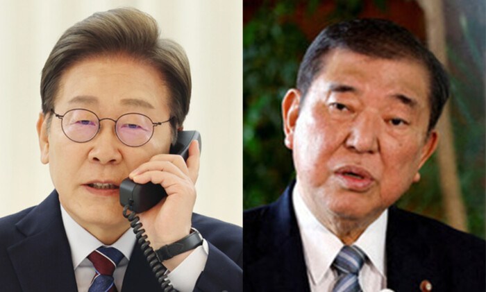 이재명 대통령과 이시바 시게루 일본 총리. 연합뉴스