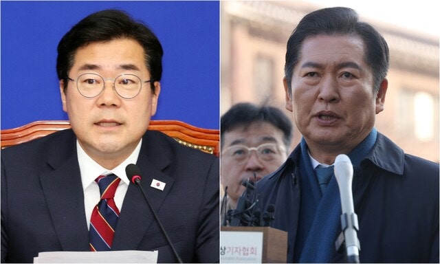 정청래·<b>박찬대</b> ‘이재명 후임’은 누가…‘찐명 대결’ 과열 분위기