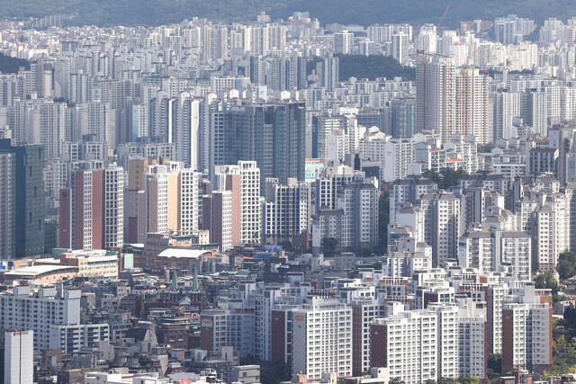 서울 시내 아파트. 연합뉴스