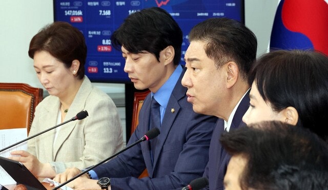 김병기 “정치검찰 <b>대북송금 의혹</b> 조작 <b>재수사</b>”…당 TF 구성