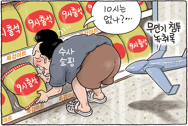 누려라, ‘마지막 쇼핑’의 즐거움 [그림판]
