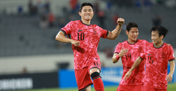 홍명보호, 동아시안컵 개막전 중국에 3-0 승…이동경·주민규·김주성 ‘골’