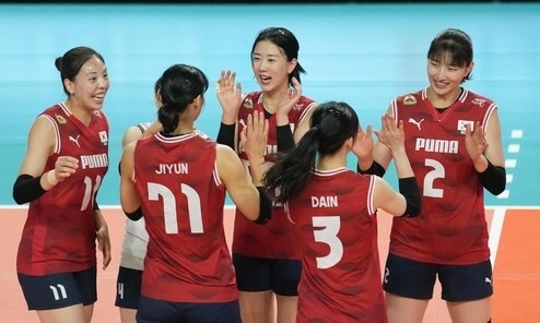 여자배구, 체코에 완패…1승4패로 진주 국제대회 마감