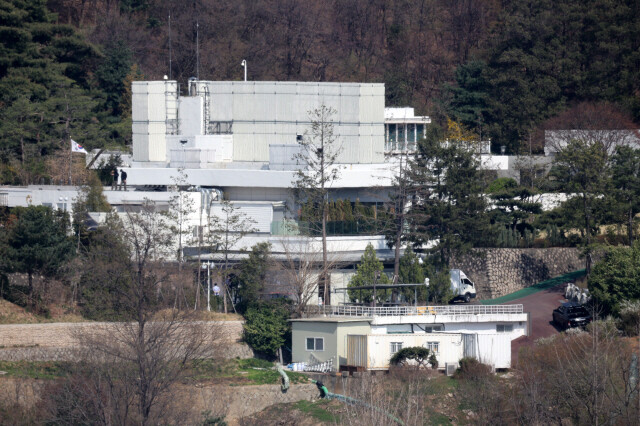 서울 한남동 대통령 관저 전경. 김영원 기자 forever@hani.co.kr