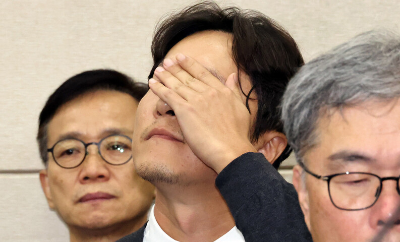 양재웅 부천 W진병원 장이 지난해 10월23일 오후 국회 보건복지위 국감에 출석해 있다. 김경호 선임기자 jijae@hani.co.kr