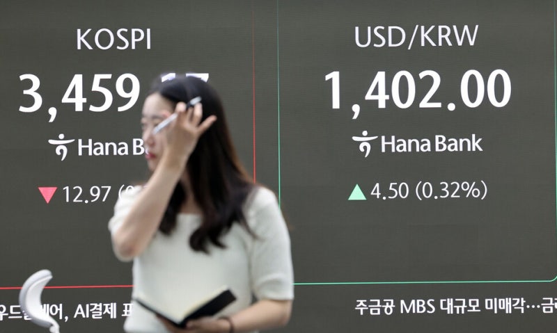 미 금리 인하에도 국고채 금리 급등…원·달러 환율도 1400원대로