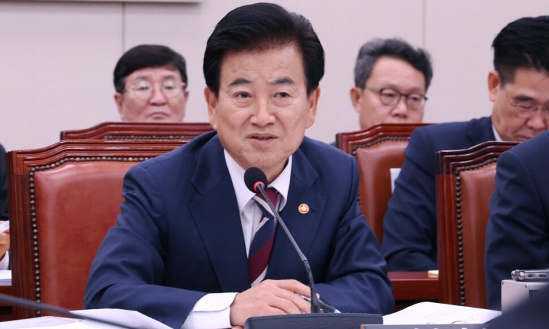 정동영 통일장관 “‘평화적 두 국가론’, 정부 입장으로 확정될 것”