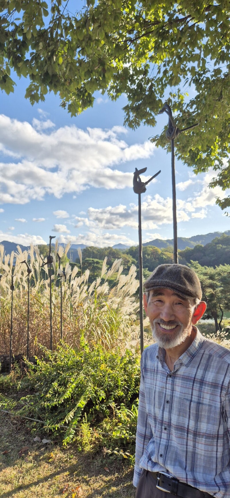솟대와 40년 윤영호 작가 “우리의 꿈을 하늘에 전하는 ‘희망 안테나’죠”