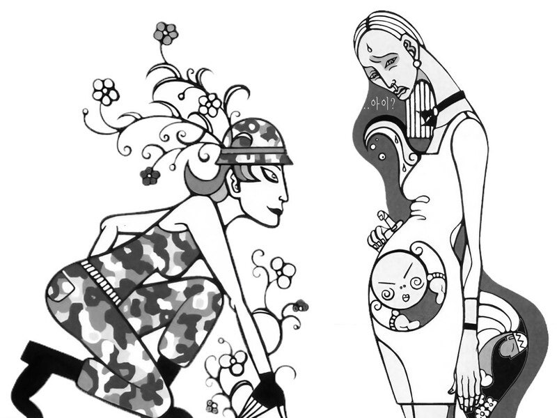 임신중지·출산 파업·여성 군복무…이슈파이팅 최전선 서다