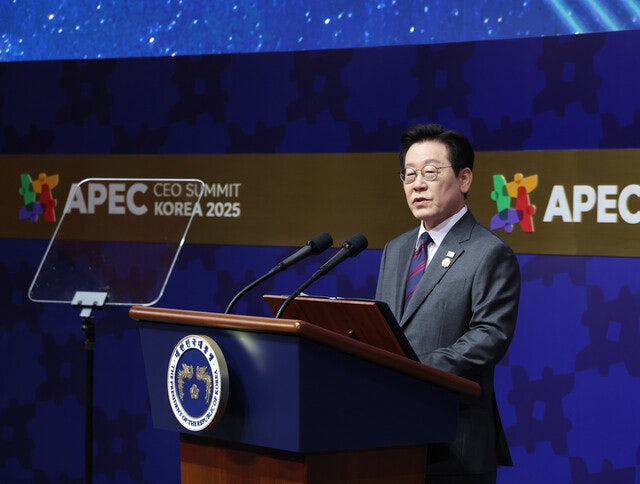 이 대통령, 첨성대·수막새 빗대어 “자국우선주의 맞서 다자주의 협력 선도”