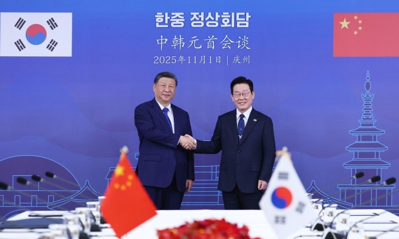 <b>한중</b> <b>회담</b>, 민생·경제는 진전…‘비핵화’·한한령 해제는 제자리