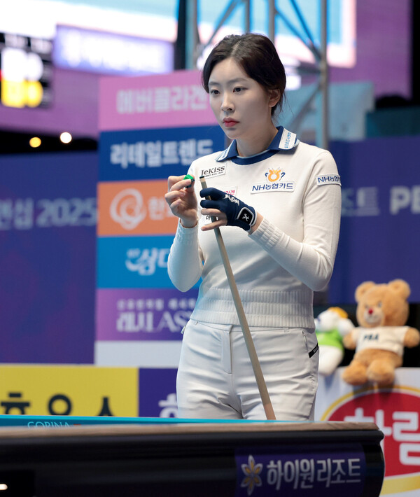 애버리지 ‘톱3’ <b>정수빈</b>의 돌풍…‘<b>김가영</b> 킬러’ 된 이유 있었네