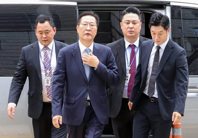 4시간40분 <b>구속</b> 심사받은 <b>박성재</b> “계엄 막지 못해 죄송”